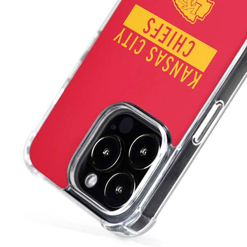 NFL Kansas City Chiefs Red Performance Series iPhone 16 Pro MagSafe Case